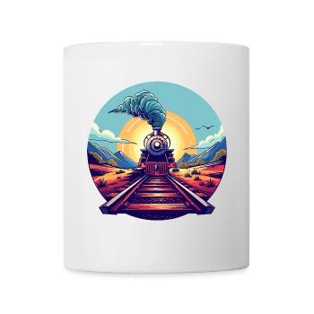 Portrait ferroviaire - Mug blanc - blanc - Devant