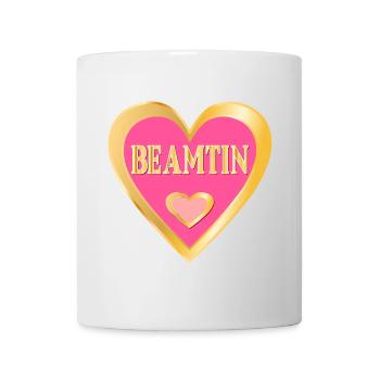 HERZ BEAMTIN - Tasse - Weiß - Vorne