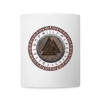 Valknut Viking Symbol - Mug - white - Front