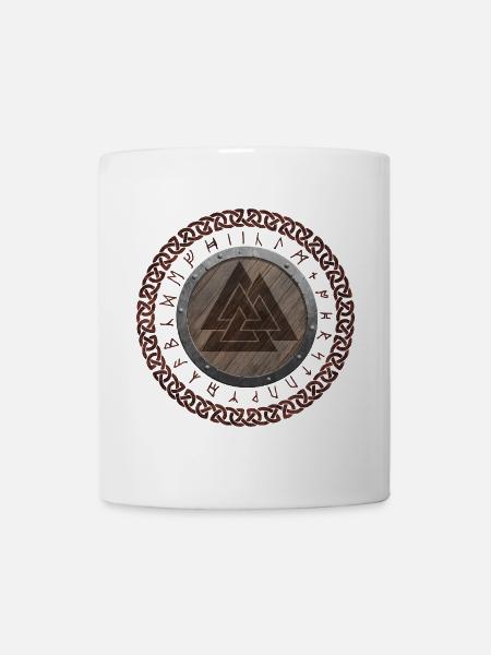 Valknut symbole viking - Mug blanc - blanc