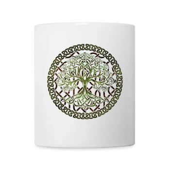 Yggdrasil Tree of Life - Mug - white - Front