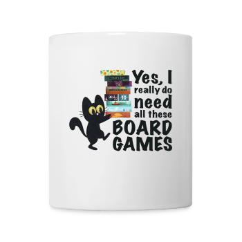 Jeu de société Drôle Dicton Chat - Mug blanc - blanc - Devant