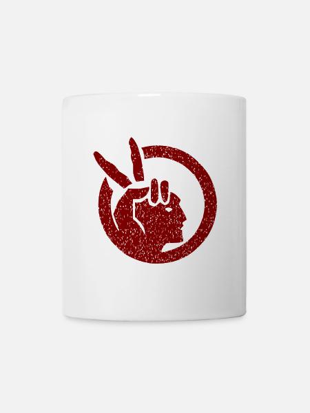 Drapeau de l’American Indian Movement - Mug blanc - blanc
