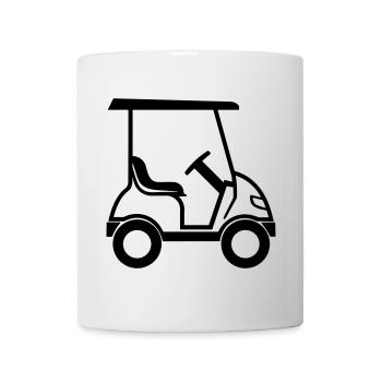 Golf Car - Mug - white - Front