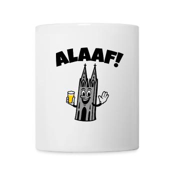 Alaaf Kolner Dom - Tasse - Weiß - Vorne