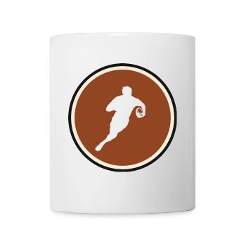 Rugby Field Sports - Mug - white - Front