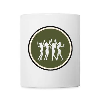 Disco Club DJs - Tasse - Weiß - Vorne