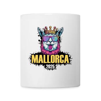 Mallorca 2025 Alpaca Party Holiday - Mug - white - Front