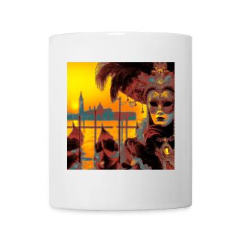 Carnaval Venitien - Mug blanc - blanc - Devant