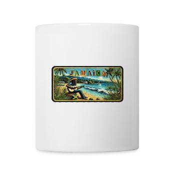 Jamaica Reggae Vibes - Mug - white - Front