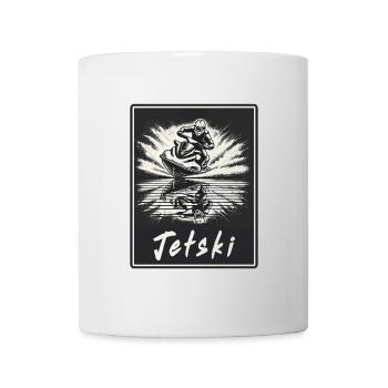 Jet Ski Vintage Style - Mug blanc - blanc - Devant