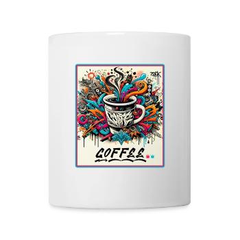 Coffee Graffiti Explosion - Mug - white - Front