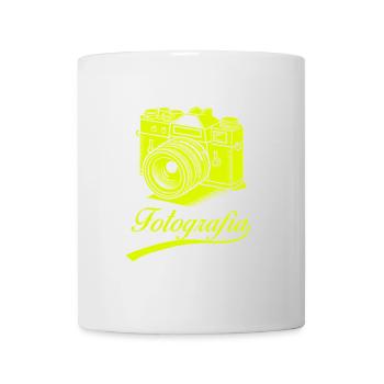 Fotografia – Vintage Camera - Mug - white - Front