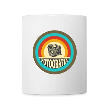 Retro Fotografia Camera - Mug - white - Front