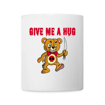 Psychopathic teddy bear - Mug - white - Front