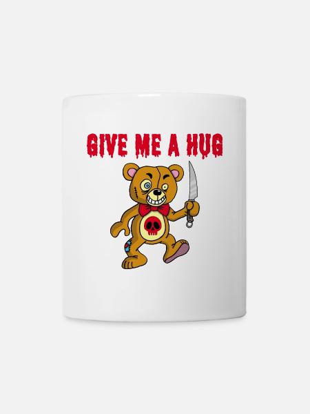 Psychopathischer Teddybär - Tasse - Weiß
