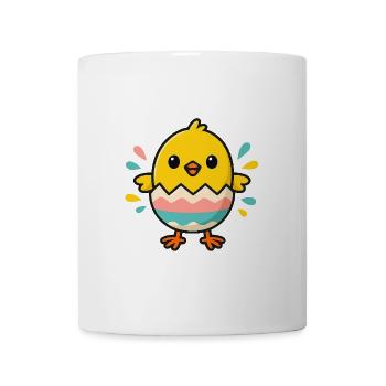 Baby-Küken schlüpft- Perfekt für Ostern & Frühling - Tasse - Weiß - Vorne
