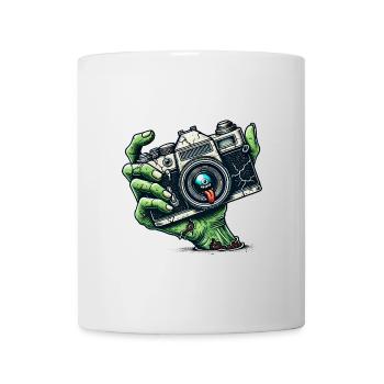 Zombie Camera - Mug - white - Front