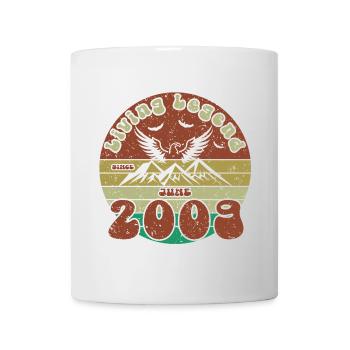 16ème Anniversaire Légende Vivante depuis VIN 06/2009 - Mug blanc - blanc - Devant
