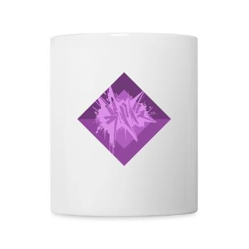 Tags d’art graffiti - Mug blanc - blanc - Devant