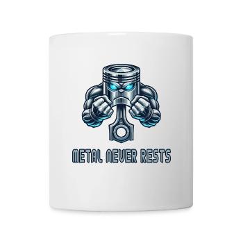 Kolben Power Design - Tasse - Weiß - Vorne