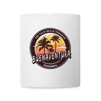 Buenaventura Palm Beach Design - Tasse - Weiß - Vorne