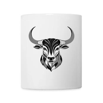 Taurus - Zodiac Sign Motive - Tasse - Weiß - Vorne