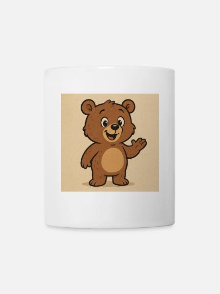 Niedlicher Bär - Tasse - Weiß