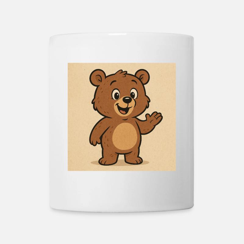 Niedlicher Bär - Tasse - Weiß