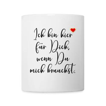 CO-REGULATION PSYCHOLOGIE BEDUeRFNISSE - Tasse - Weiß - Vorne