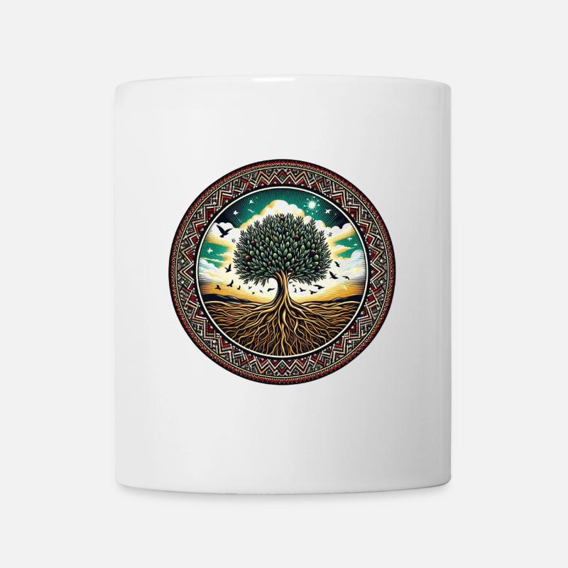 Racines de la patrie L’olivier - Mug blanc - blanc