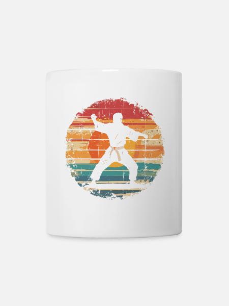 Karateka - Tasse - Weiß