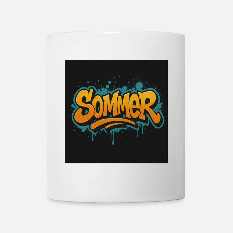 Sommer - Tasse - Weiß