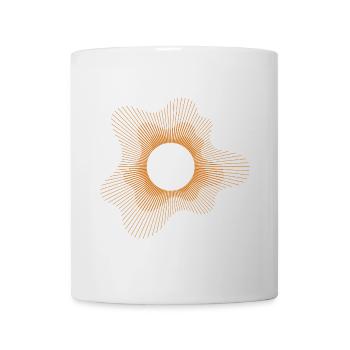 Solar Eclipse Geometric Design - Mug - white - Front