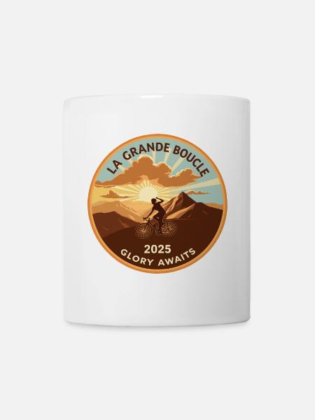 LA GRANDE BOUCLE - Tasse - Weiß
