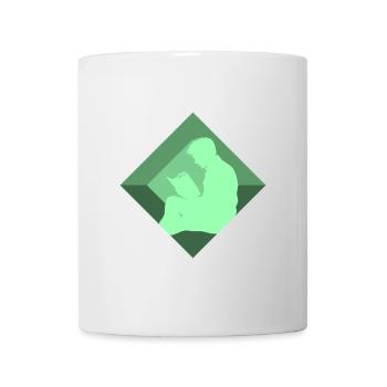 Autor Buecher Poesie - Tasse - Weiß - Vorne
