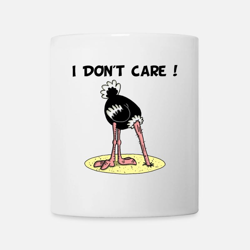 Autruche - Mug blanc - blanc