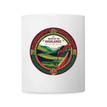 Schottland - Tasse - Weiß - Vorne