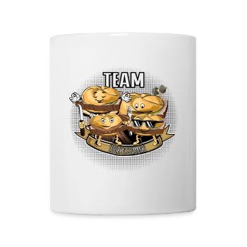 Team Leberkassemmel – Snack Squad! - Mug - white - Front