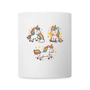 Unicorns - Tasse - Weiß - Vorne