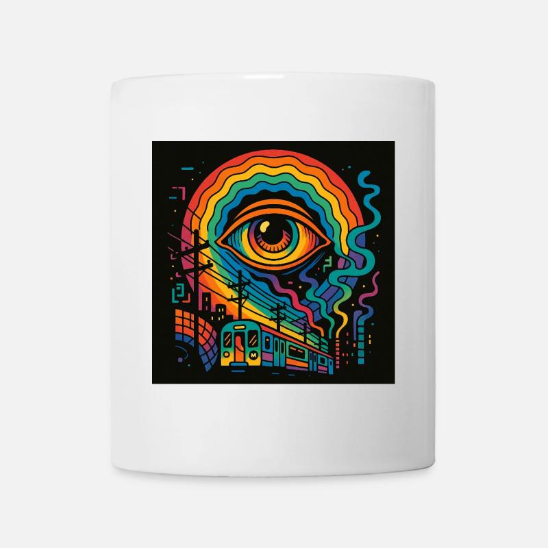 The Eye – Awake in a Sleeping World - Mug - white