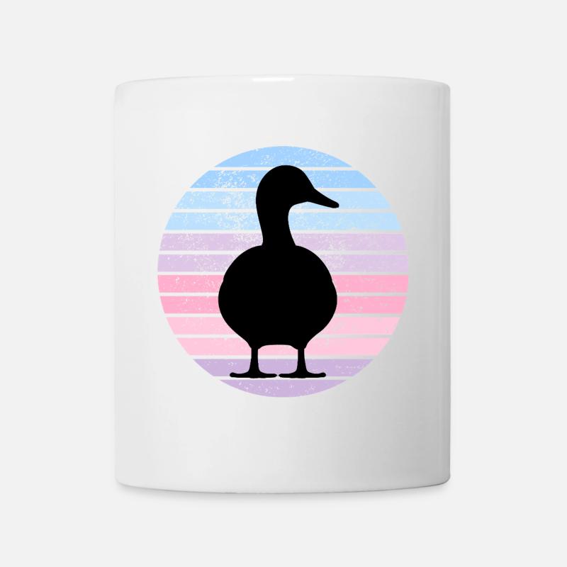 Vintage Duck - Tasse - Weiß