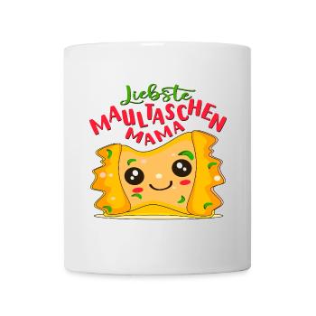 MUTTERTAG MAMA MAULTASCHEN - Tasse - Weiß - Vorne
