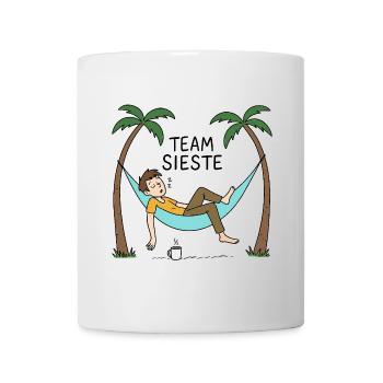 Team Sieste - Hamac & Farniente - Mug blanc - blanc - Devant
