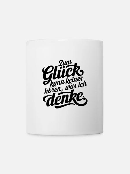 Kopfkino – Nur für Eingeweihte! - Tasse - Weiß