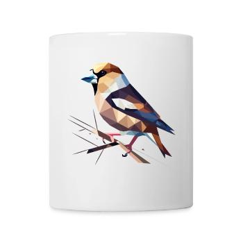 Pinson des arbres – Le jeu de couleurs de la nature - Mug blanc - blanc - Devant