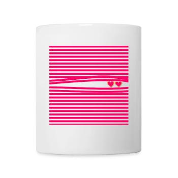 LOVE DECLARATION RELATIONSHIP LOVE HEARTS - Mug - white - Front