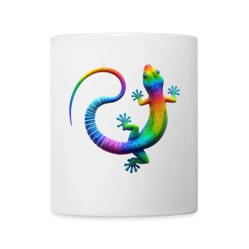 Rainbow Gecko - Mug - white - Front
