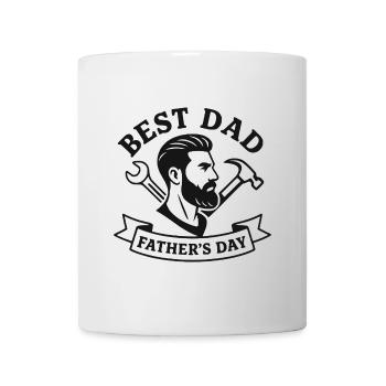 Papa Power – Mon super-héros - Mug blanc - blanc - Devant