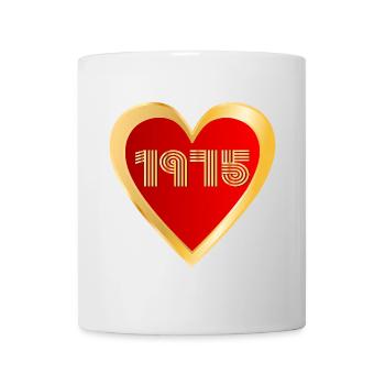 Herz 51st Birthday 1975 - Mug - white - Front
